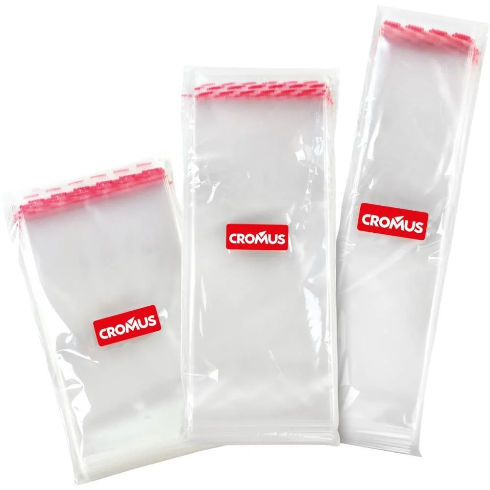 SACO ADESIVADO TRANSPARENTE 11X18+3CM ABA CROMUS (PCT.C/100) - imagem 3
