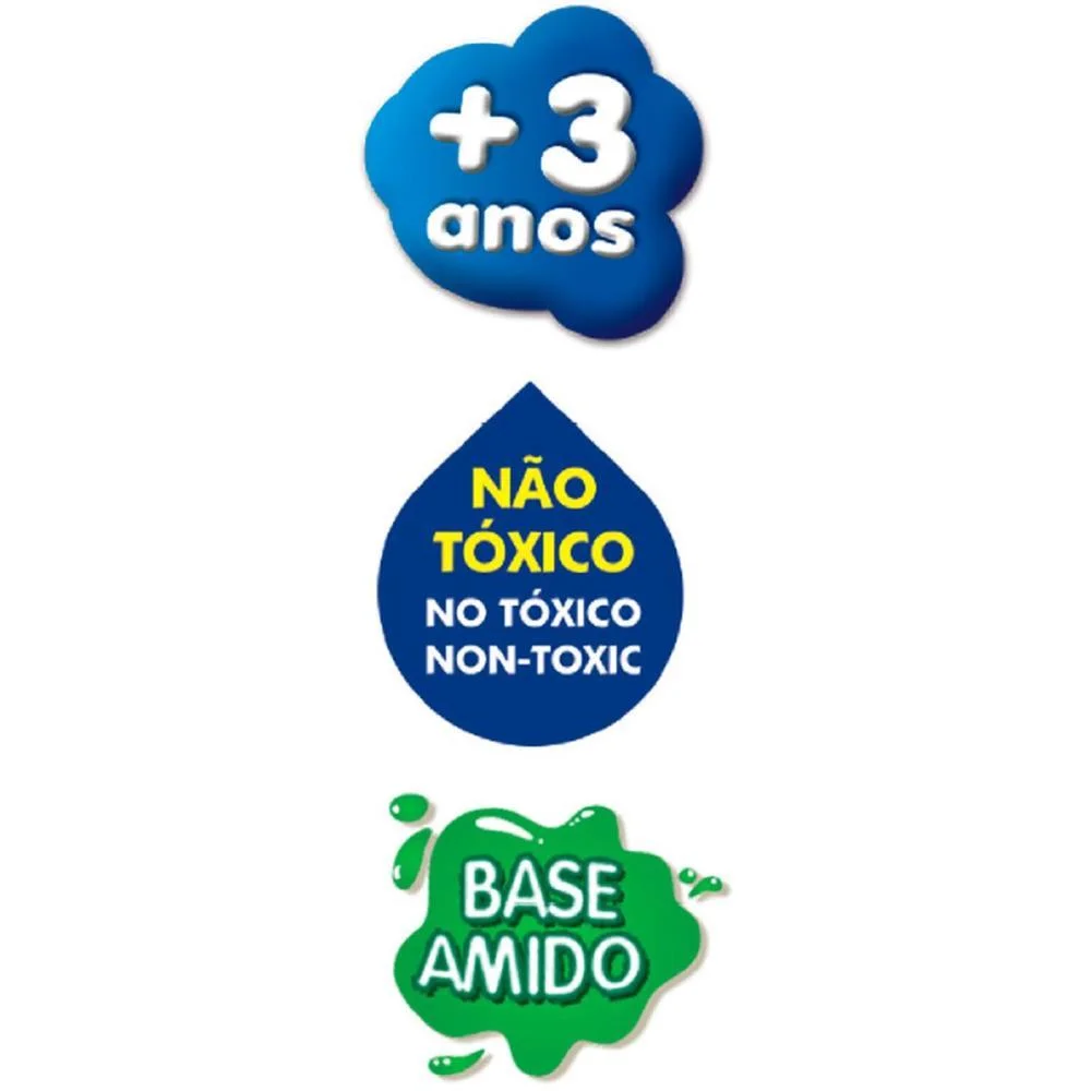 MASSA PARA MODELAR SOFT 325G C/05 CORES ACRILEX (CX./06) - imagem 5