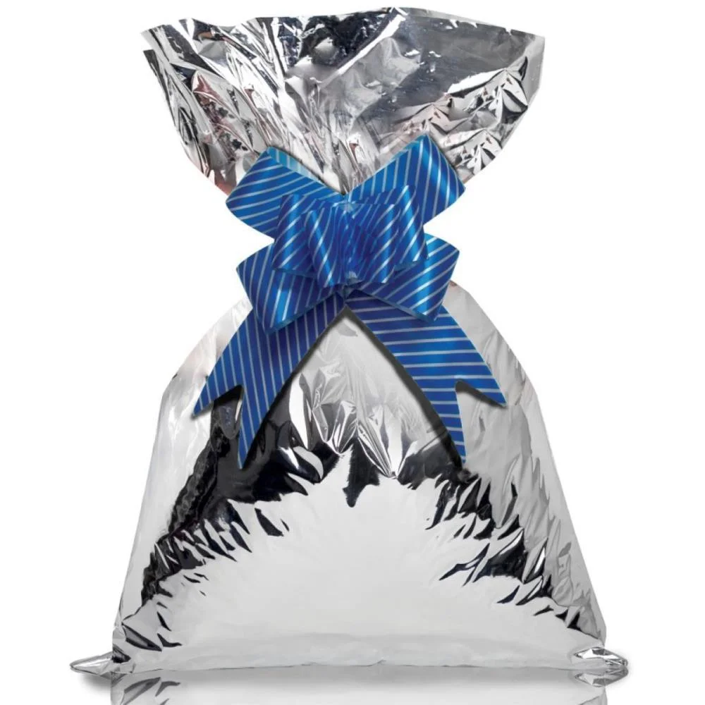 SACO METALIZADO 10X15CM PRATA LISO GALA EMBALAGENS (PCT.C/50) - imagem 3