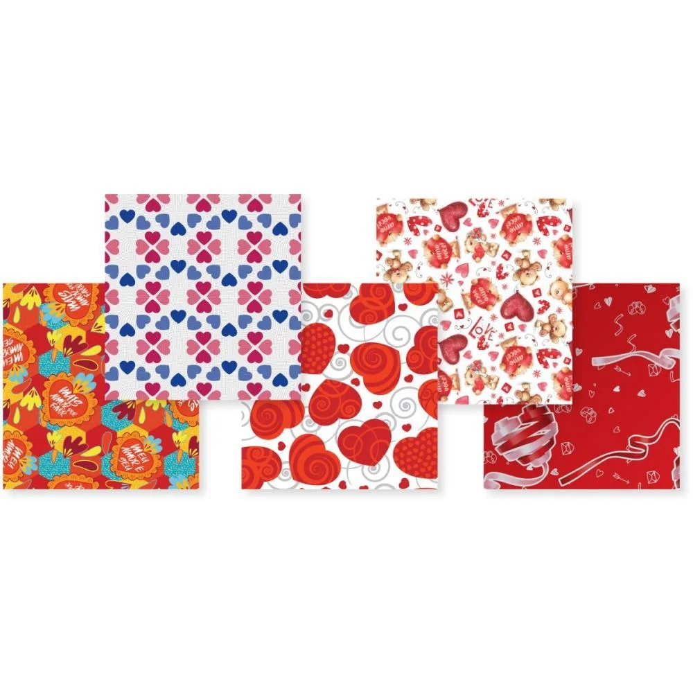 SACO METALIZADO 20X30CM ROMANTICO SORTIDO 20X29CM GALA EMBALAGENS (PCT.C/50) - imagem 4