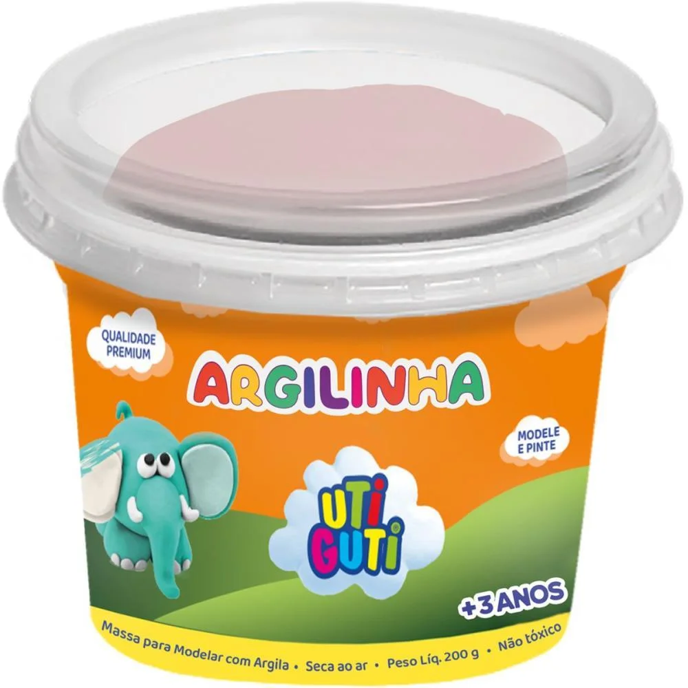 MASSA PARA MODELAR UTIGUTI ARGILINHA 200G CANSON (CX.C/12) - imagem 2