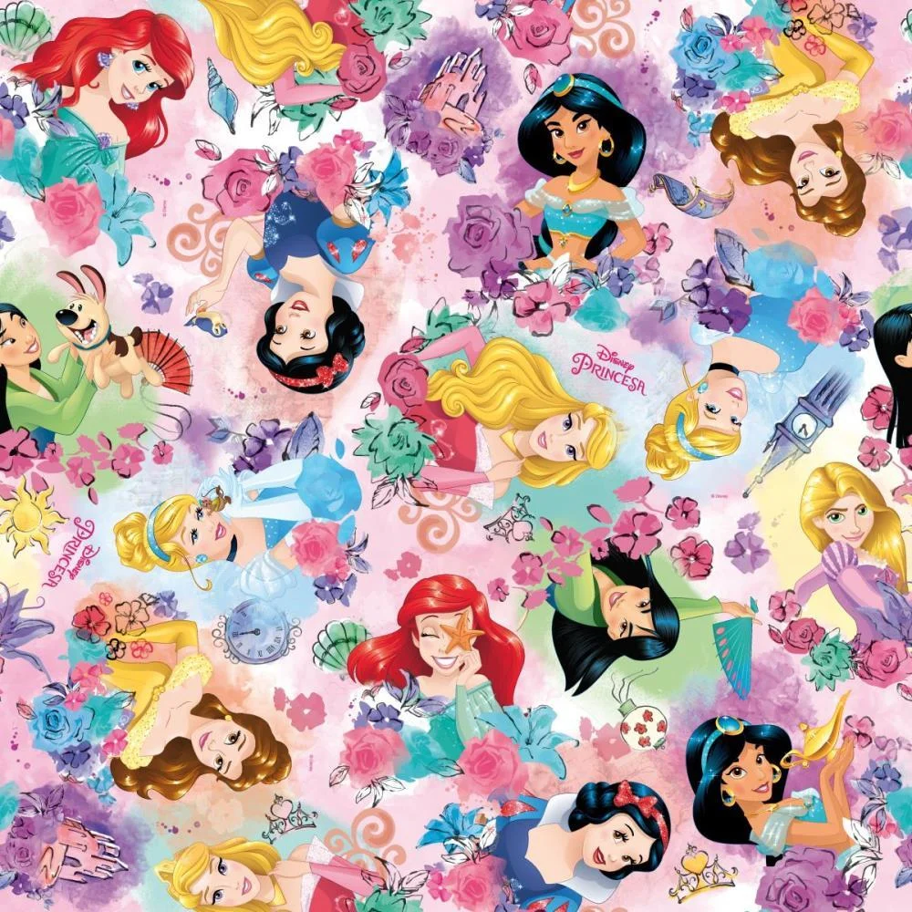 SACO METALIZADO 25X37CM PRINCESAS PALACE GARDEN CROMUS (PCT.C/40) - imagem 4