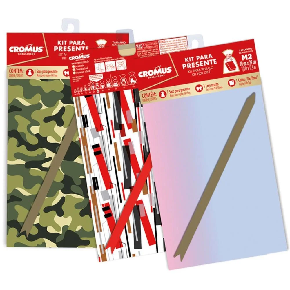 SACO METALIZADO 30X45CM CASUAL SACO+LACO+CARTAO 30X44C CROMUS (PCT.C/30) - imagem 2