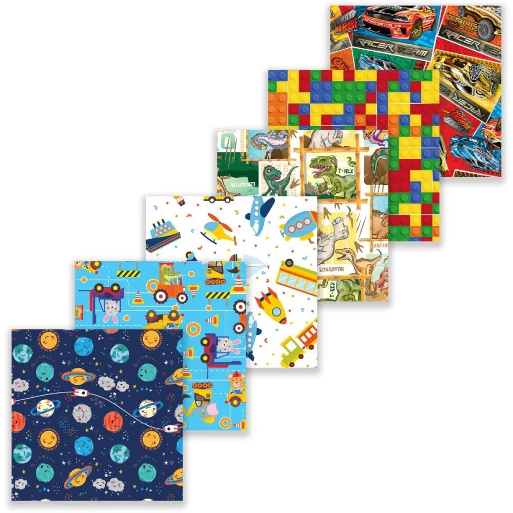 SACO METALIZADO 50X70CM INFANTIL MASCULINO 50X69CM (S) GALA EMBALAGENS (PCT.C/50) - imagem 2