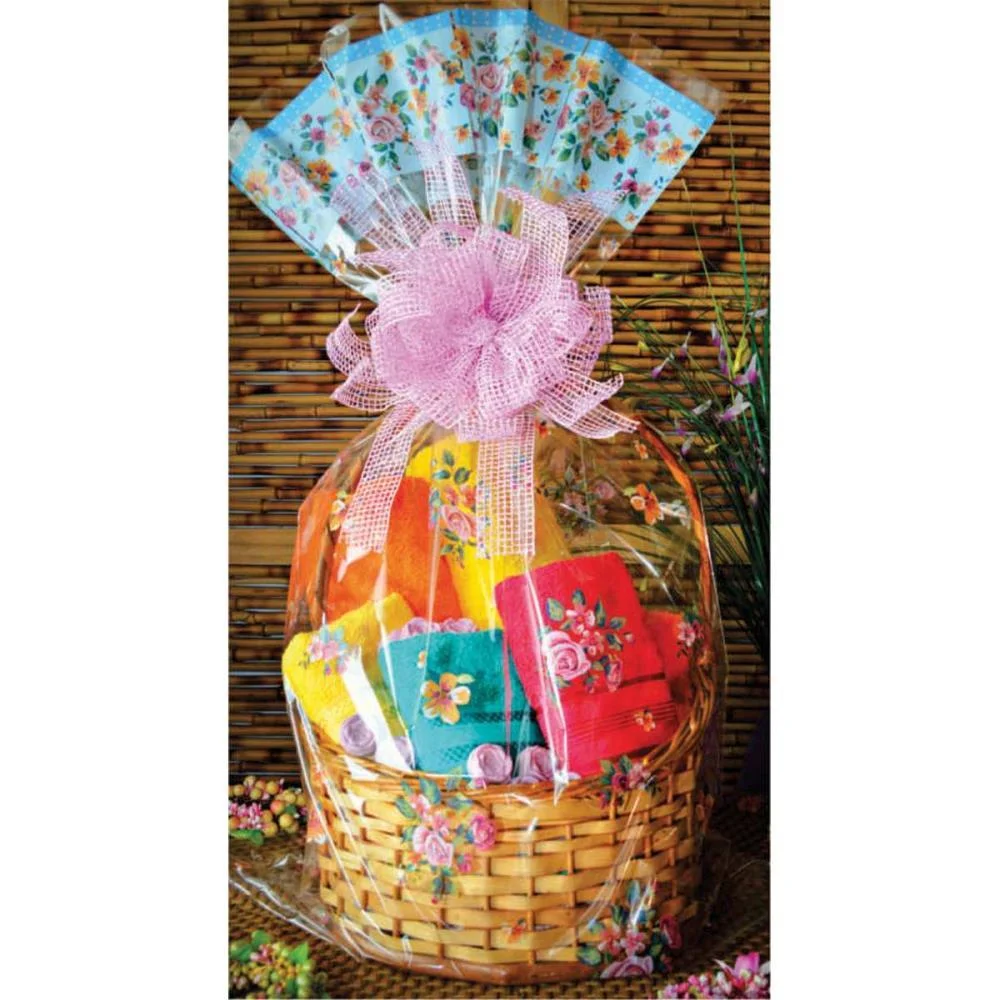 SACO PARA CESTA 45X59CM. DECORADO SORTIDO PACKPEL (PCT.C/25) - imagem 2