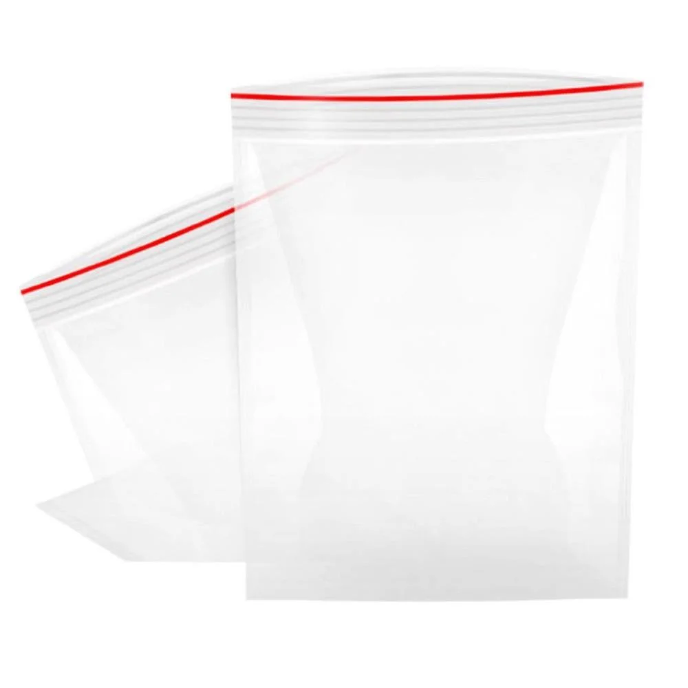 SACO ZIP TRANSPARENTE Nº09 20X28CM. GRESPAN (PCT.C/100) - imagem 2