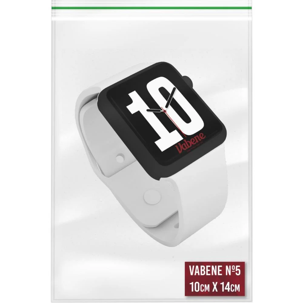 SACO ZIP TRANSPARENTE N.05 10X14CM. VABENE (PCT.C/100) - imagem 3