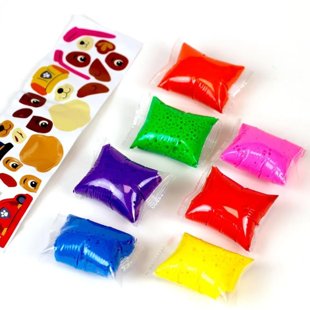 MASSA PARA MODELAR CRIATIVA PULA E MOLDA 70G SKYE 7CORES MAGIC KIDS (UNIDADE) - imagem 4