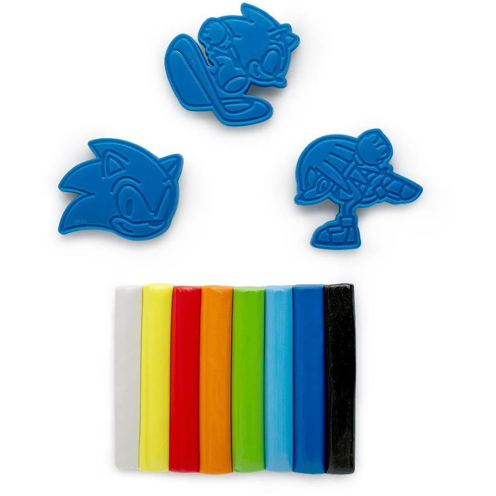 MASSA PARA MODELAR CRIATIVA SONIC + 3 MOLDES LEONORA (KIT) - imagem 3