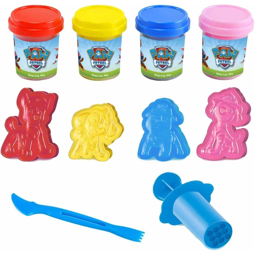 MASSA PARA MODELAR CRIATIVA PATRULHA CANINA BALDE C/4PTS SUNNY (UNIDADE) - imagem 3