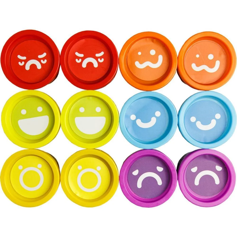 MASSA PARA MODELAR CRIATIVA COLOR JOY 6CORES 40G LEONORA (DP.C/12) - imagem 4