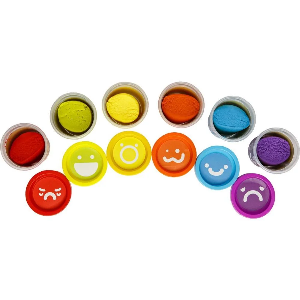 MASSA PARA MODELAR CRIATIVA COLOR JOY 6CORES 40G LEONORA (DP.C/12) - imagem 5