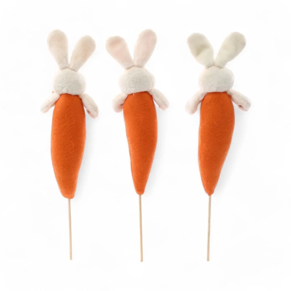 COELHO DE PASCOA CENOURA E COELHO DECORADO (S) CROMUS (UNIDADE) - imagem 4
