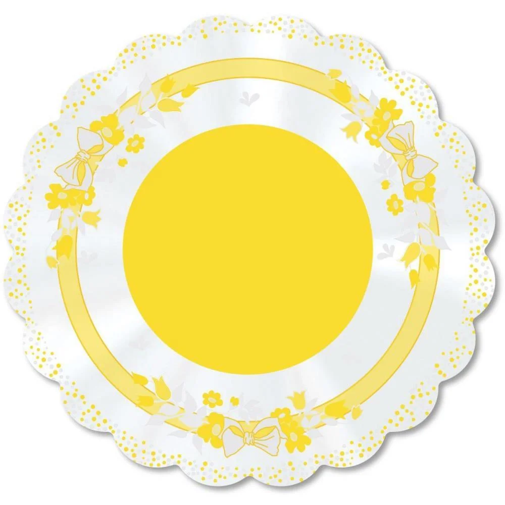 POLI REDONDO 68CM LACO AMARELO XINGO EMBALAGENS (PCT.C/50) - imagem 2