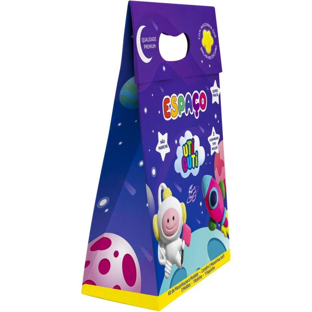 MASSA PARA MODELAR CRIATIVA KIT ESPACIAL UTIGUTI 8PCS CANSON (UNIDADE) - imagem 5