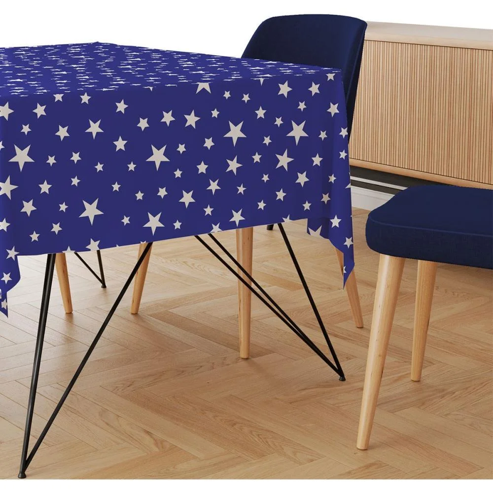 DECORACAO COPA DO MUNDO TNT 1,40M 40G ESTRELAS AZUL DEKORAMA (RL-25MTS) - imagem 2