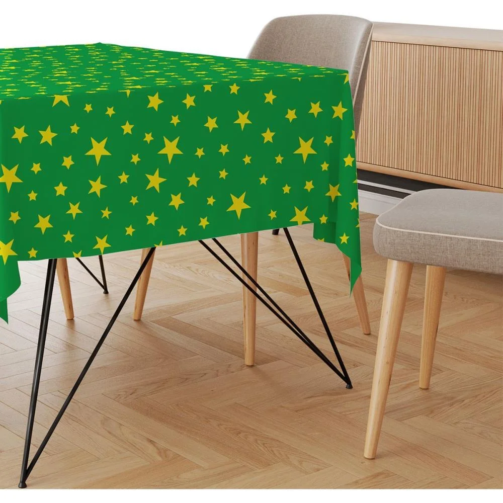 DECORACAO COPA DO MUNDO TNT 1,40M 40G ESTRELAS VD/AMAR DEKORAMA (RL-25MTS) - imagem 2