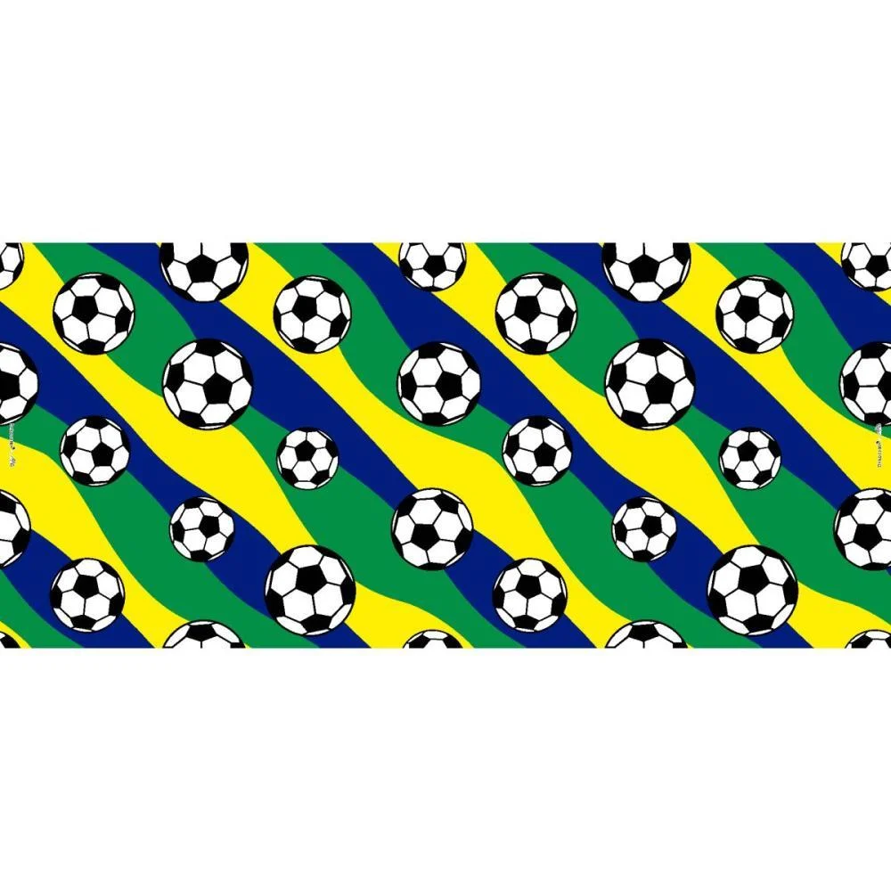 DECORACAO COPA DO MUNDO TNT 1,40M 40GPRA FRENTE BRASIL DEKORAMA (RL-25MTS) - imagem 4