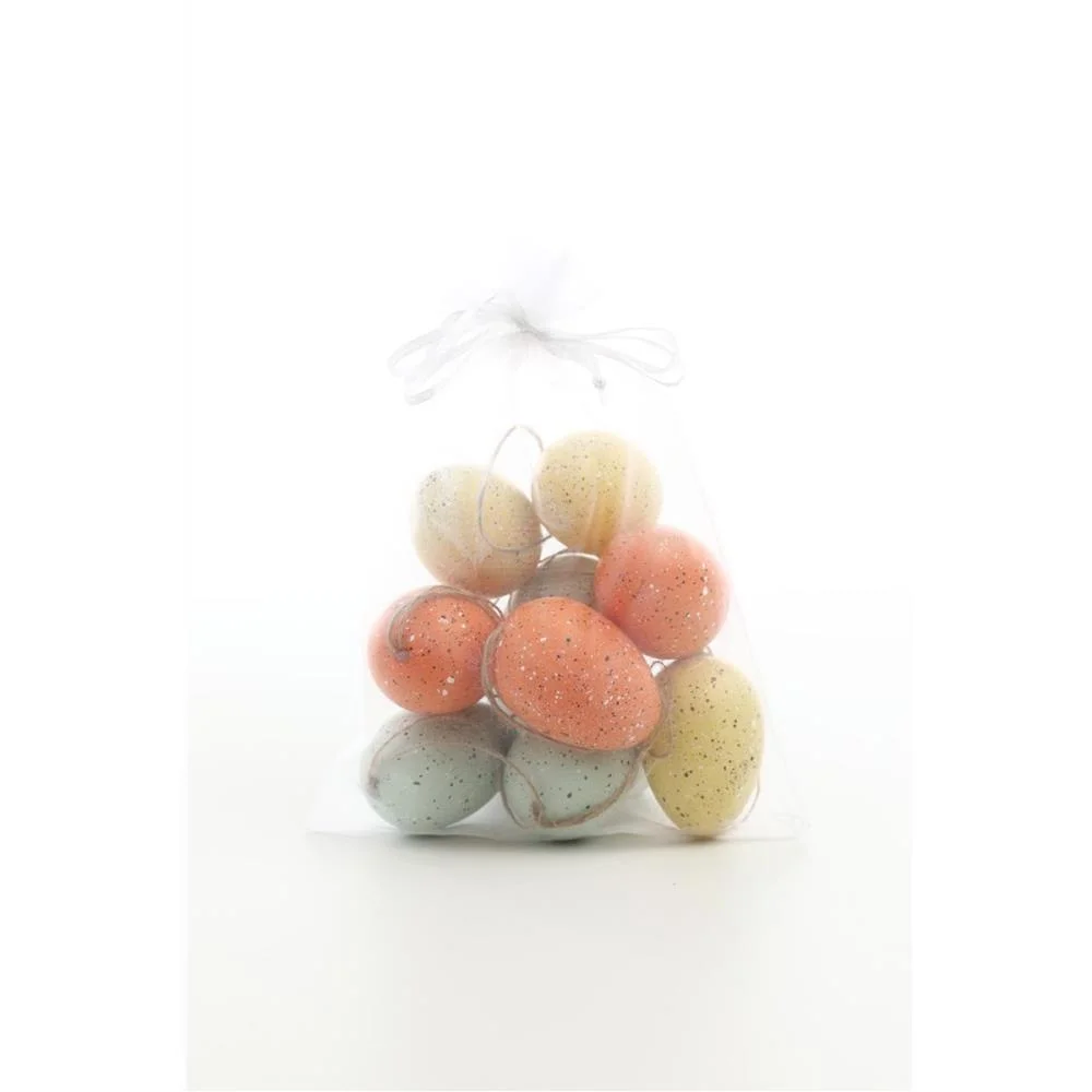 DECORACAO DE PASCOA OVINHOS DEC. COLORIDOS 6CM CROMUS (PCT.C/09) - imagem 3