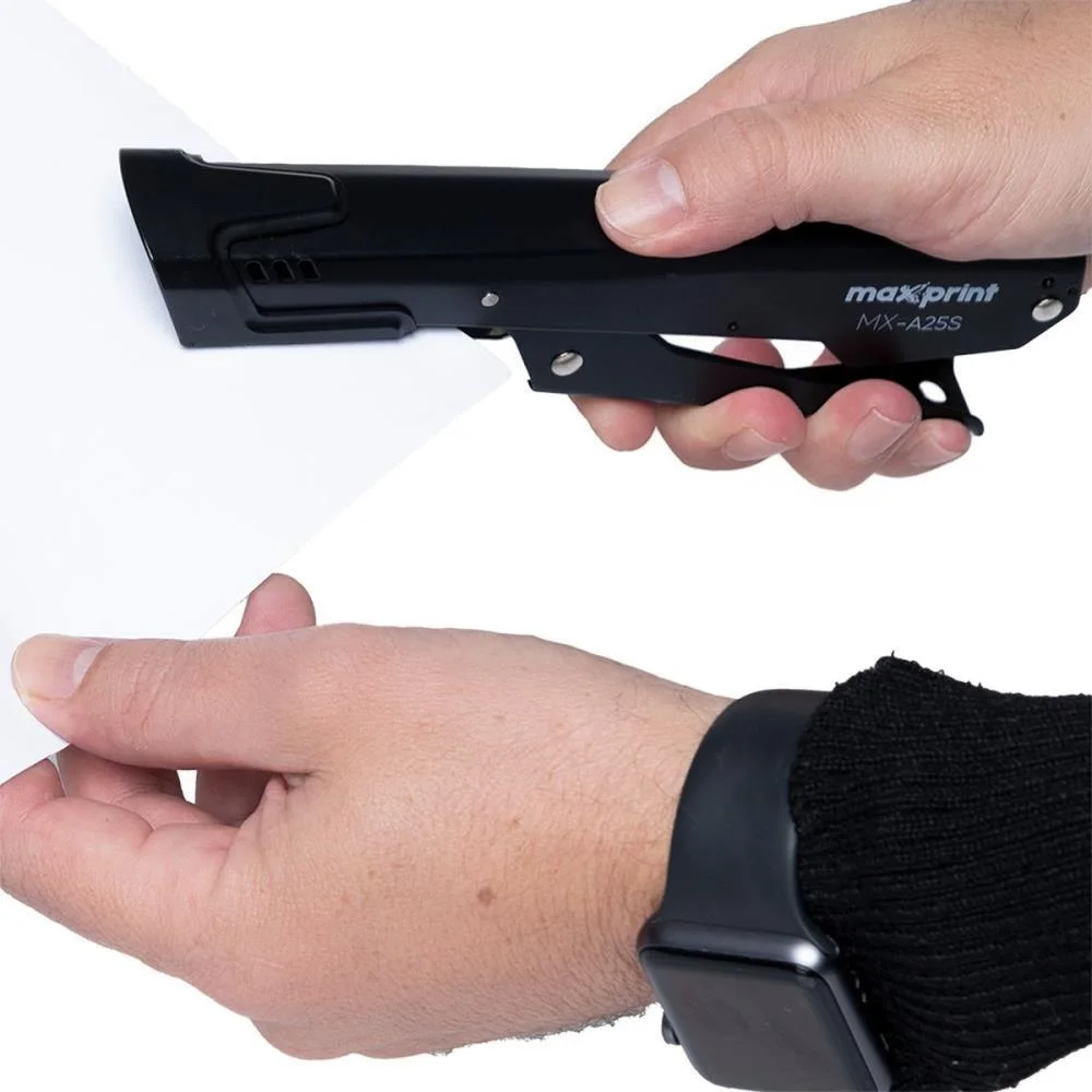 GRAMPEADOR METAL MX-A25S SEMIAUTOMATICO P/25FLS MAXPRINT (UNIDADE) - imagem 5