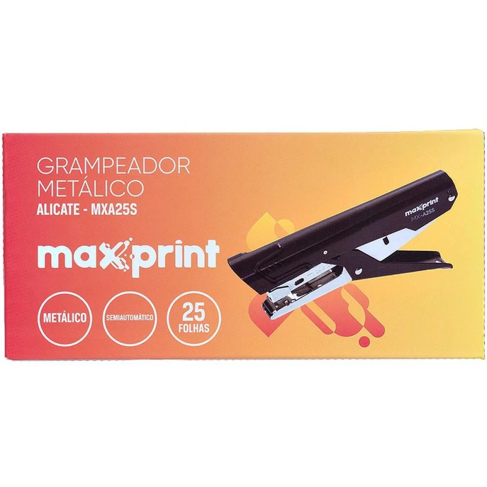 GRAMPEADOR METAL MX-A25S SEMIAUTOMATICO P/25FLS MAXPRINT (UNIDADE) - imagem 6