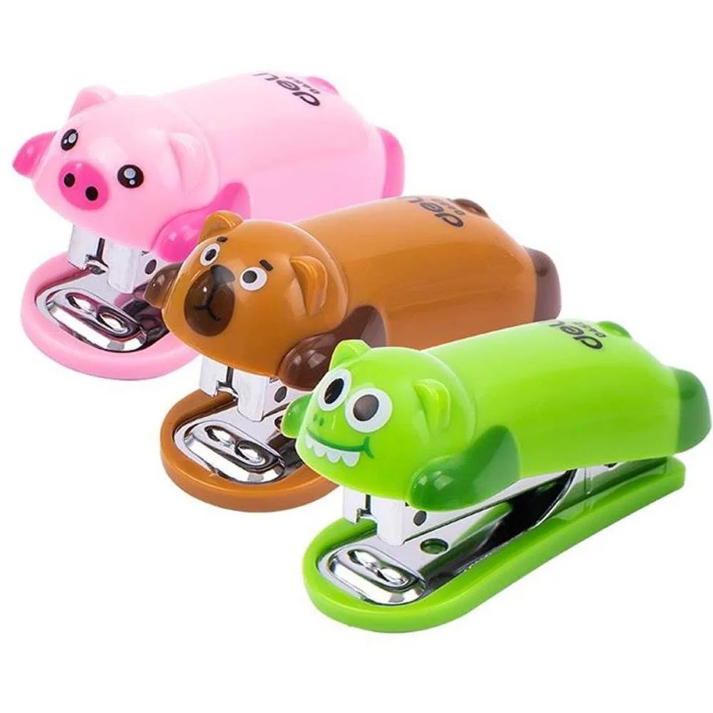 GRAMPEADOR METAL P/12FLS 26/6 BICHINHOS SORTIDO DELI (UNIDADE) - imagem 2