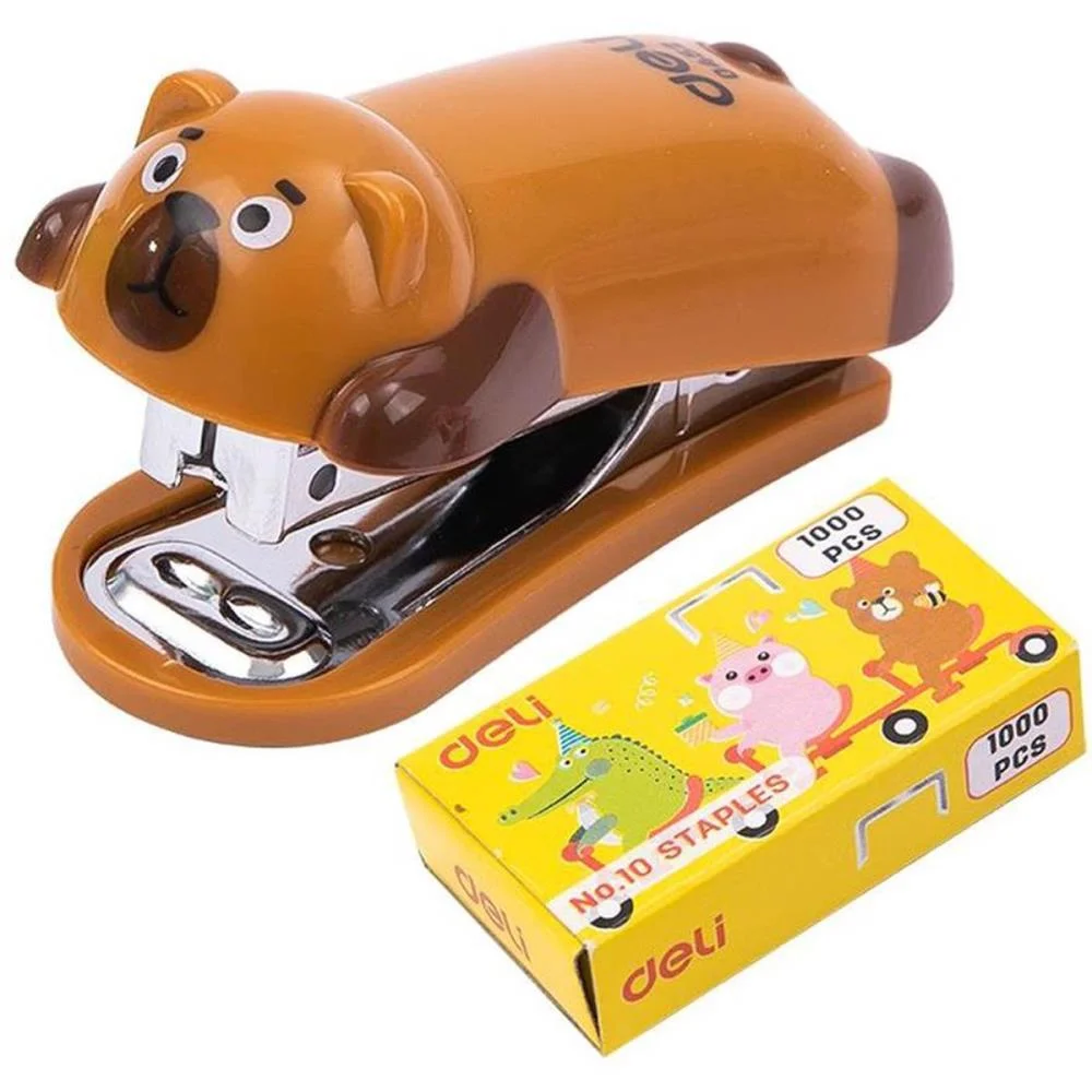 GRAMPEADOR METAL P/12FLS 26/6 BICHINHOS SORTIDO DELI (UNIDADE) - imagem 3