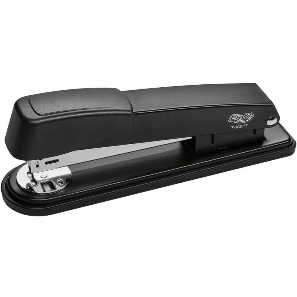 GRAMPEADOR METAL P/25FLS 26/6 16CM PRETO BRW (UNIDADE) - imagem 2