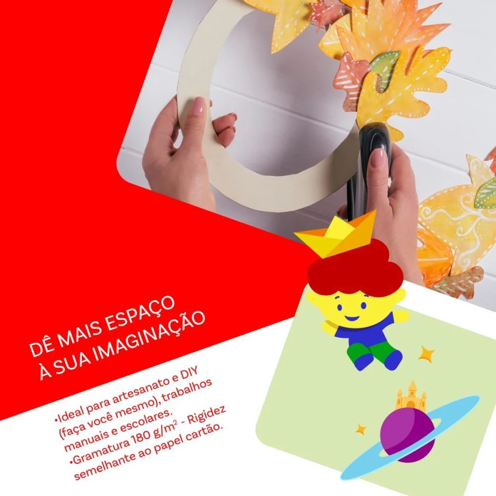 PAPEL SULFITE A3 CHAMEQUINHO 180GR CHAMEX (PCT.C/50) - imagem 3