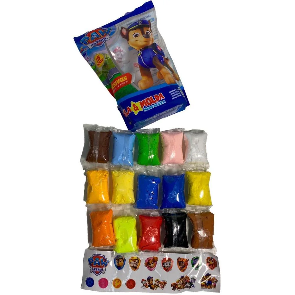 MASSA PARA MODELAR CRIATIVA P.CANINA CHASE 150G C/ADESIVOS MAGIC KIDS (UNIDADE) - imagem 5