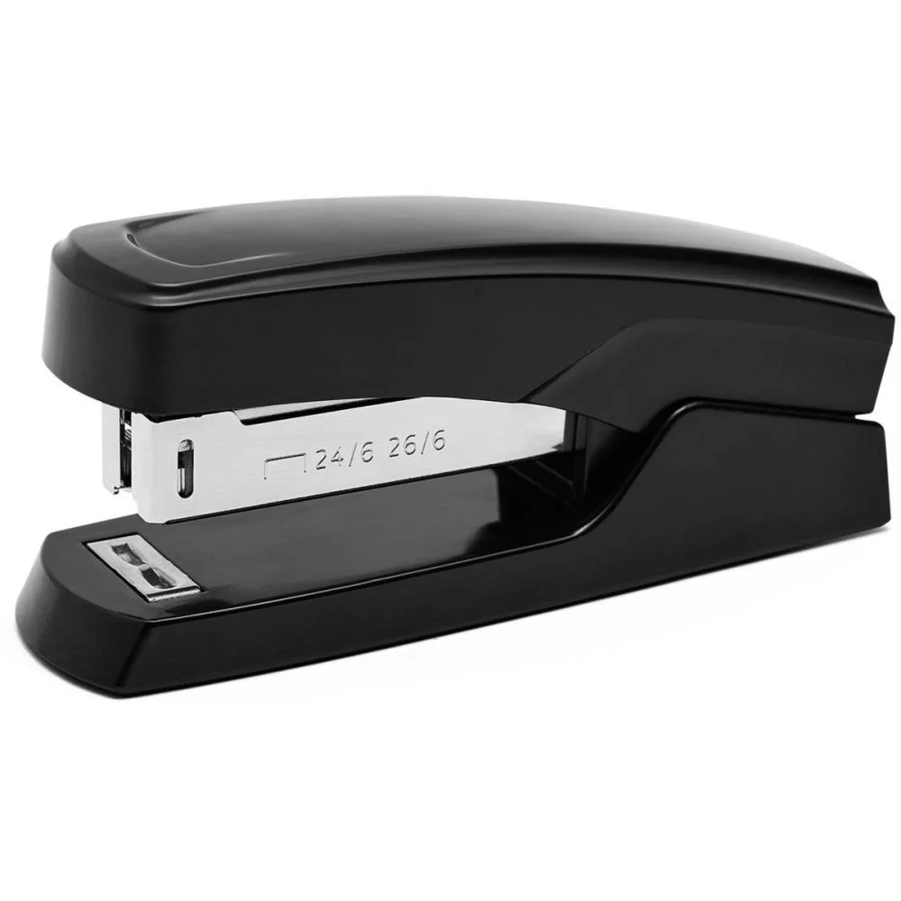 GRAMPEADOR PLASTICO BAZZE B5308 PRETO 26/6 P/25F. SUMMIT (UNIDADE) - imagem 4