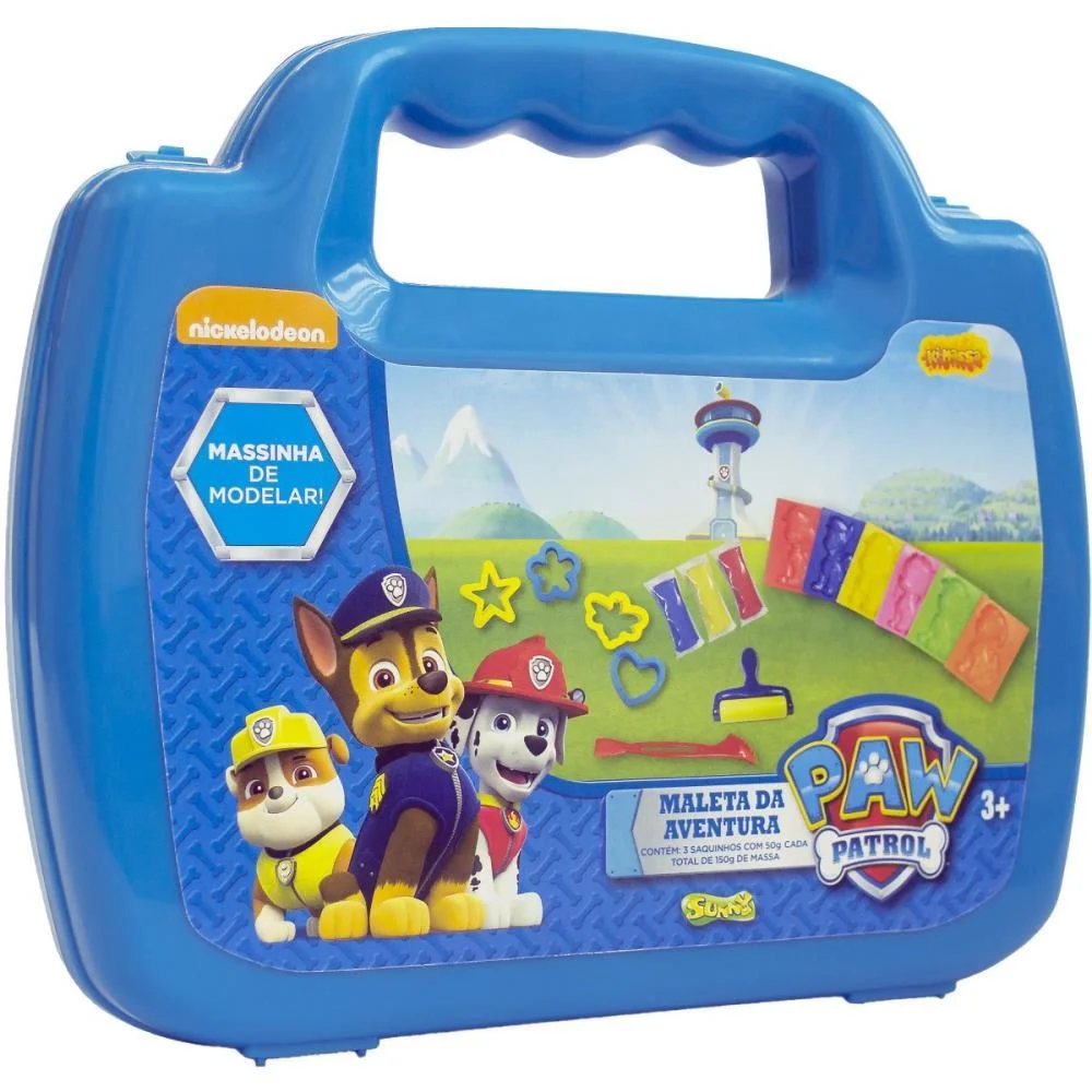 MASSA PARA MODELAR CRIATIVA PATRULHA CANINA MINIMALETA SUNNY (UNIDADE)