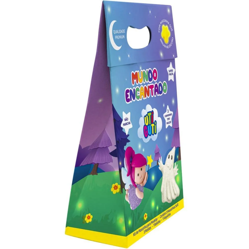 MASSA PARA MODELAR CRIATIVA KIT MUNDO ENCANTADO UTIGUTI 8P CANSON (UNIDADE) - imagem 5