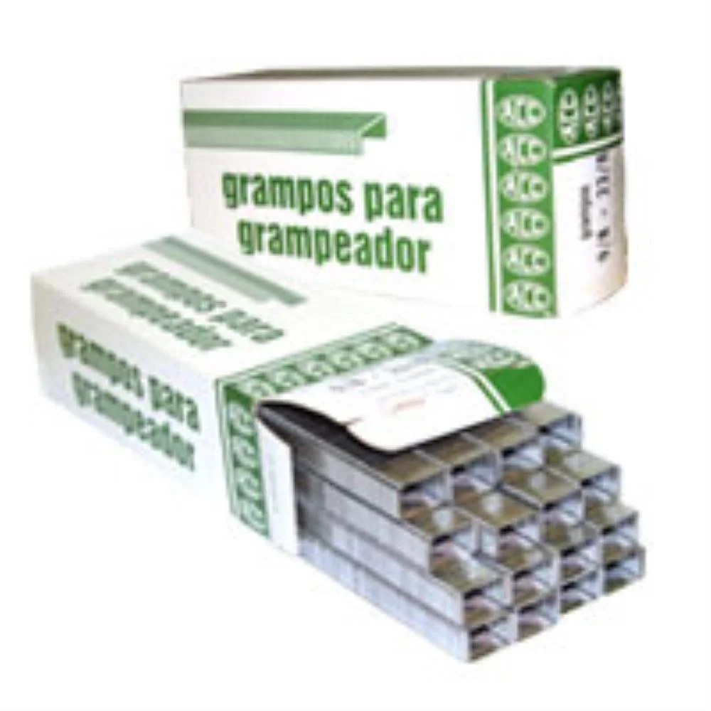 GRAMPO PARA GRAMPEADOR 23/8 GALVANIZADO 5000 GRAMPOS ACC (CAIXA) - imagem 3