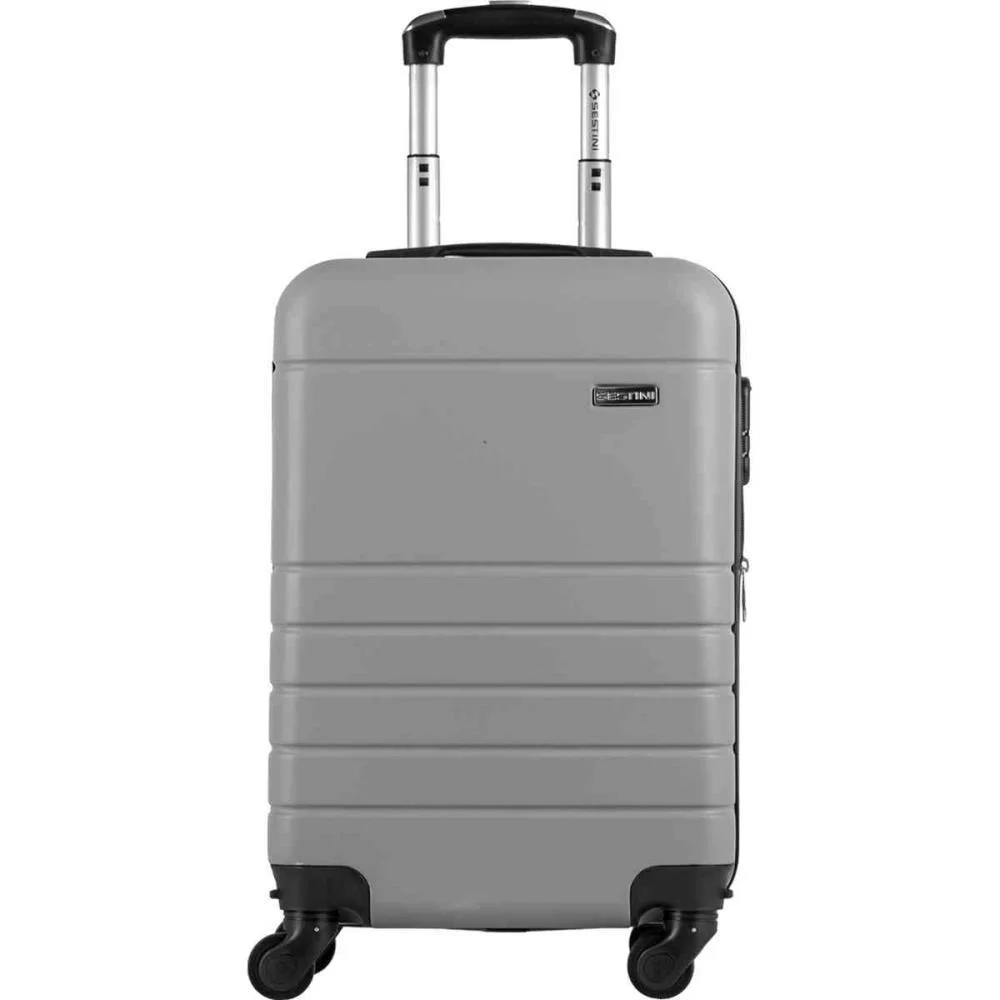 MALA DE VIAGEM BORDO 360 ESSENCIAL 2 20 PRATA SESTINI (UNIDADE) - imagem 4