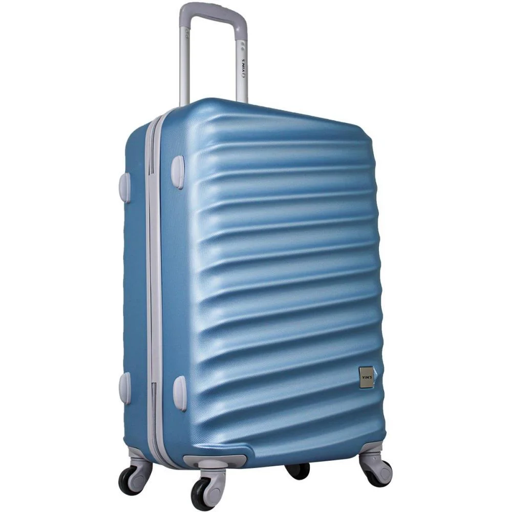 MALA DE VIAGEM ABS 360º 18POL. AZ CLARO YINS (UNIDADE) - imagem 3