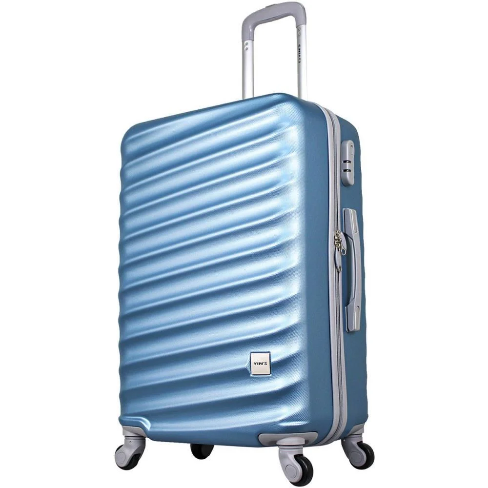 MALA DE VIAGEM ABS 360º 18POL. AZ CLARO YINS (UNIDADE) - imagem 4