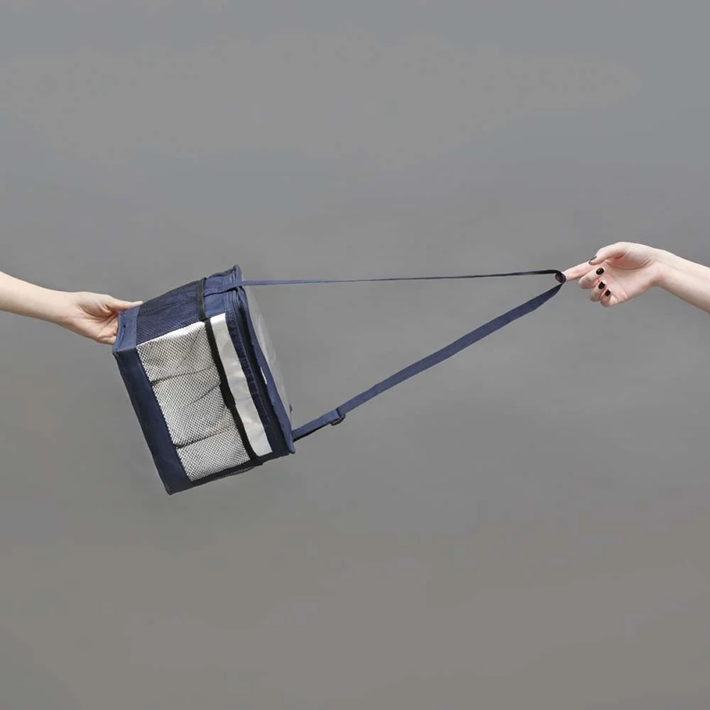 BOLSA TERMICA 10L AZUL MARINHO LAC20X20X26CM MOR (UNIDADE) - imagem 4