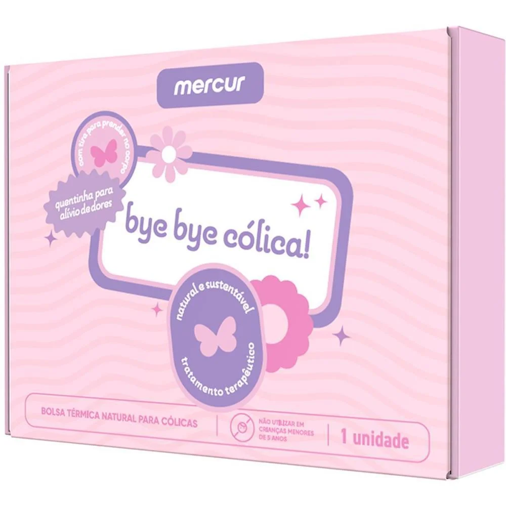 CUIDADOS PESSOAIS BOLSA TERMICA NATURAL P/COLICA MERCUR (UNIDADE) - imagem 5