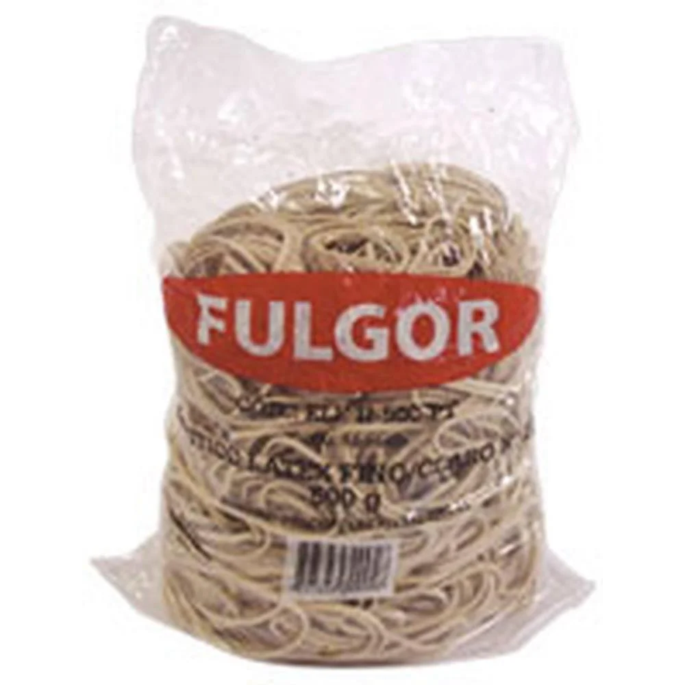 ELASTICO LATEX FINO CHINES N.18 500G FULGOR (PACOTE) - imagem 3