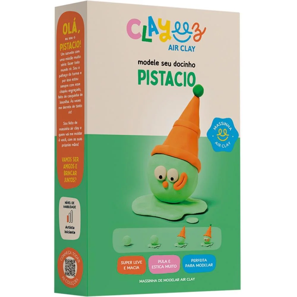 MASSA PARA MODELAR CRIATIVA CLAYEEZ CREATIVE DOCES 38G (S) DOCE BRINQUEDO (DP.C/12) - imagem 4