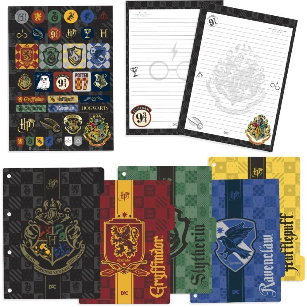 DIVISORIA FICHARIO PLASTICA HARRY POTTER UNIV.48F+DIV+ADES DAC (UNIDADE) - imagem 2