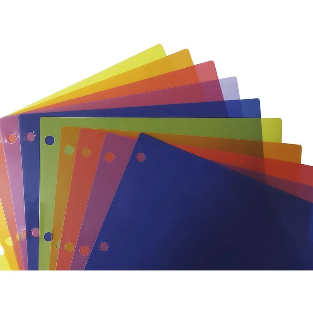 DIVISORIA FICHARIO PLASTICA 10 PROJECOES PP DAC (UNIDADE) - imagem 3