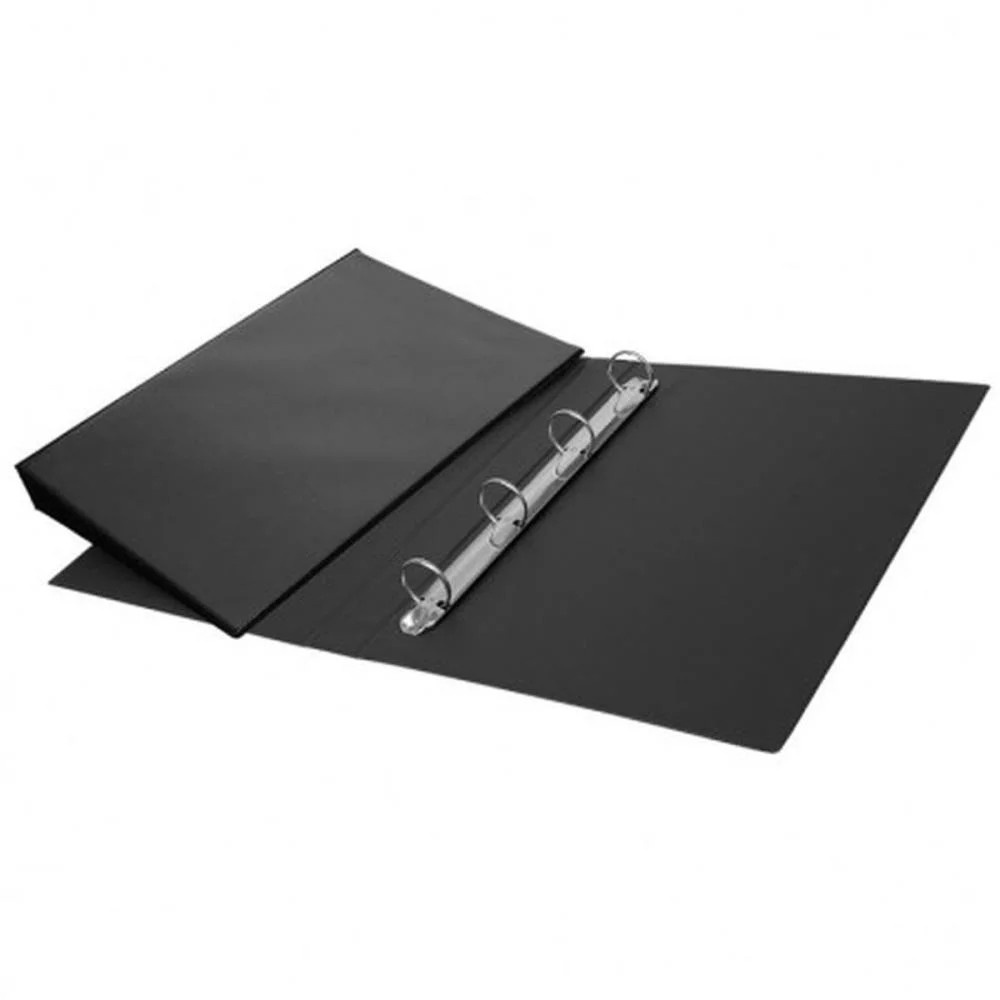 FICHARIO DE PVC PRETO OFICIO LOMBO 4CM DAC (UNIDADE) - imagem 4