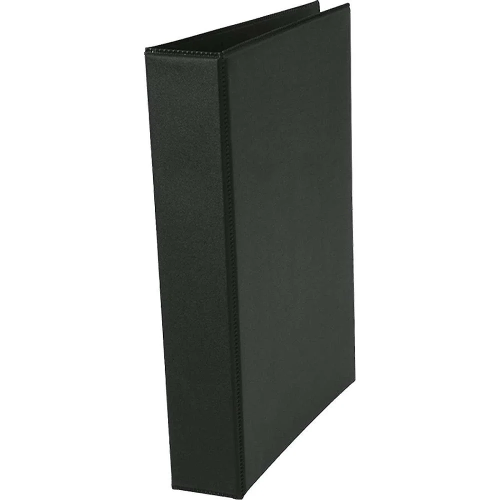 FICHARIO DE PVC 1/4 PRETO LISO LOMBO 40MM DAC (PCT.C/08) - imagem 2