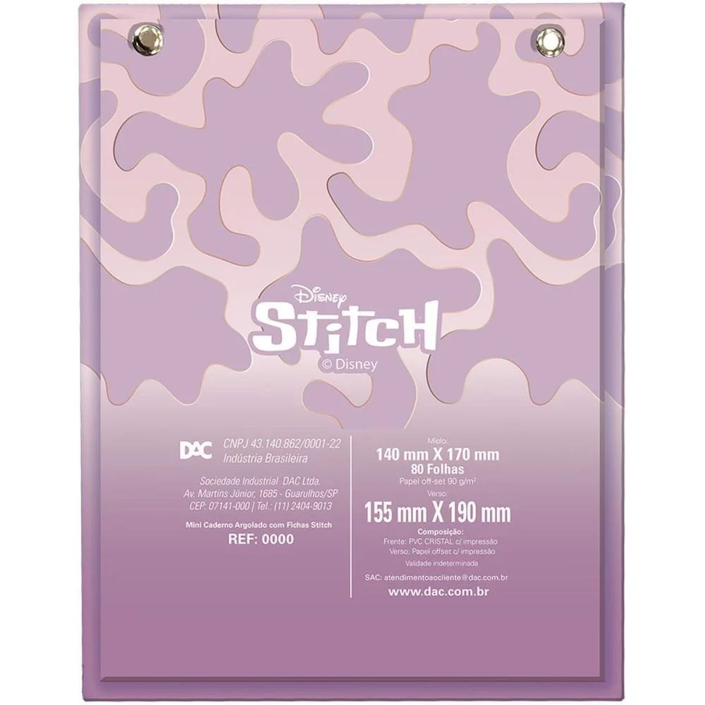 FICHARIO MINI STITCH VERTICAL 2 ARG.80F DAC (UNIDADE) - imagem 4