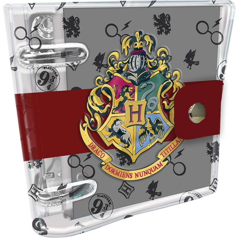 FICHARIO MINI HARRY POTTER FECHO BOTAO 80F DAC (UNIDADE) - imagem 3