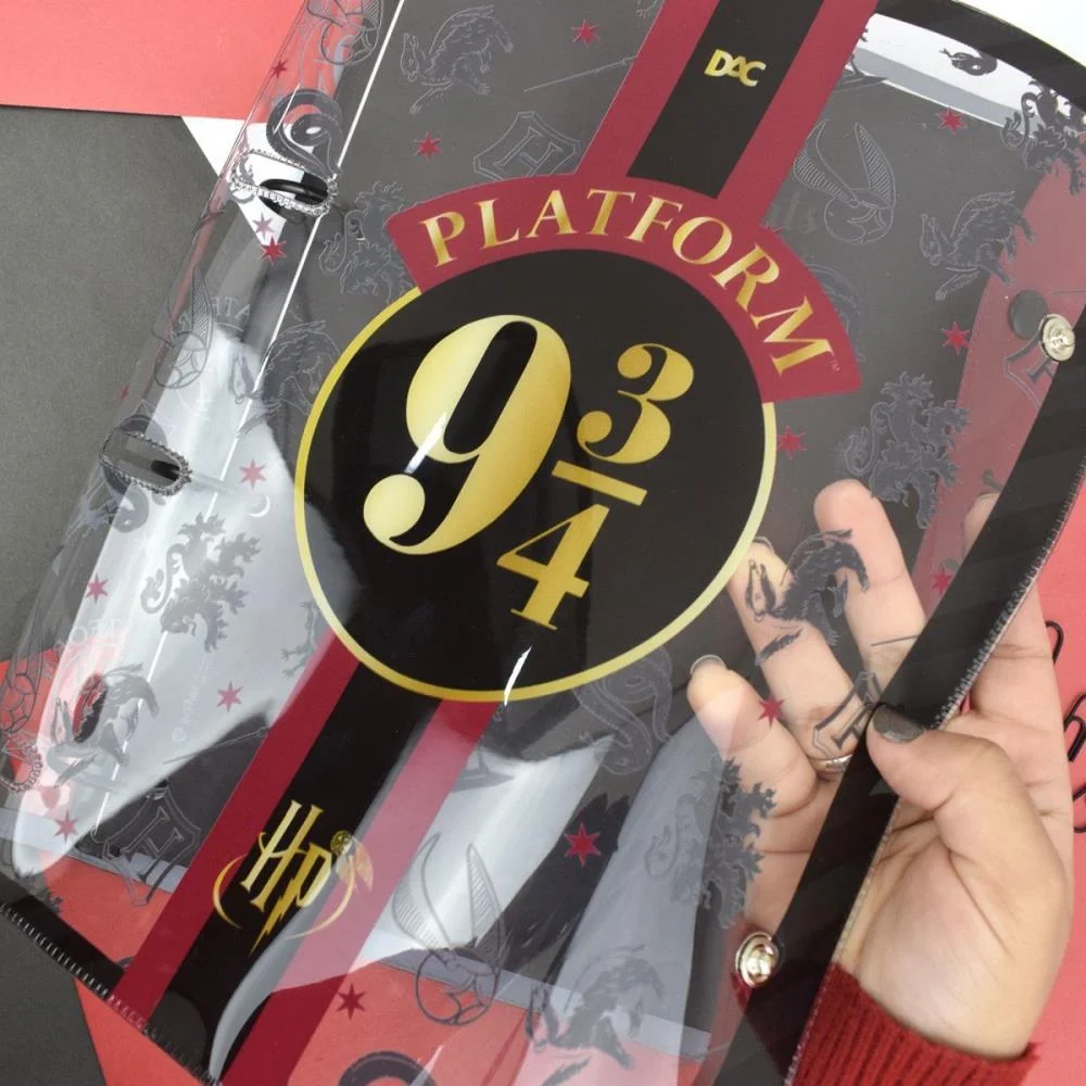 FICHARIO DE PVC HARRY POTTER UNIV.FECHO BOTAO DAC (UNIDADE) - imagem 3