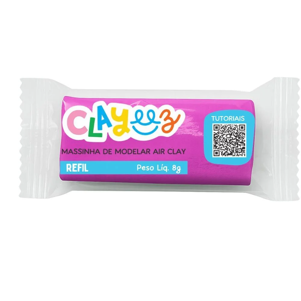 MASSA PARA MODELAR CRIATIVA CLAYEEZ REFIL 8G (S) DOCE BRINQUEDO (DP.C/36) - imagem 6
