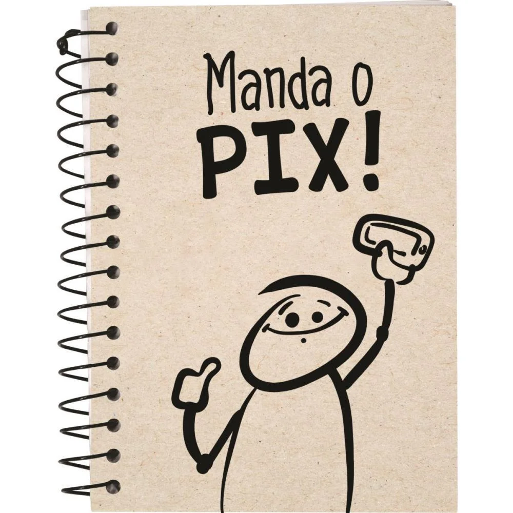 CADERNETA 1/8 KRAFT FRASES CP CARTAO 80F KIT (PCT.C/04) - imagem 3